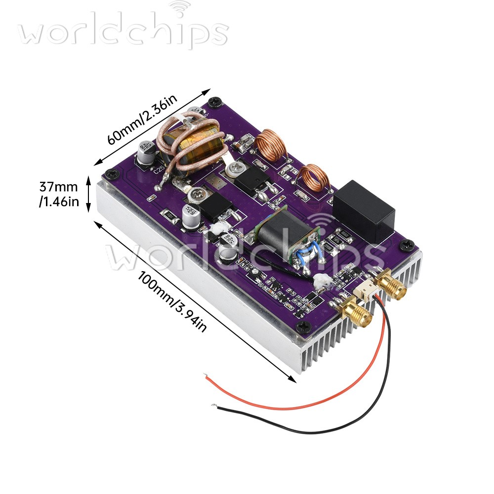 20W Portable Short Wave Amplifier Module Transceiver Automatic Converter SMA