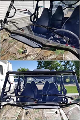 Upgraded Universal UTV Windshield Wiper Kit, Index Any Position 15.7" Style-1
