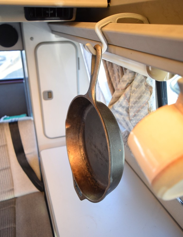 VW Volkswagen Vanagon Westfallia Track Hook Active
