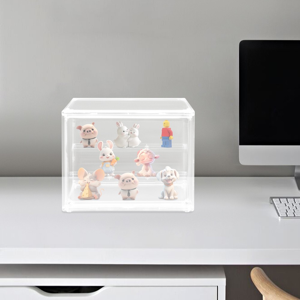 Clear Display Case PET Storage Display Box Clear Display Box