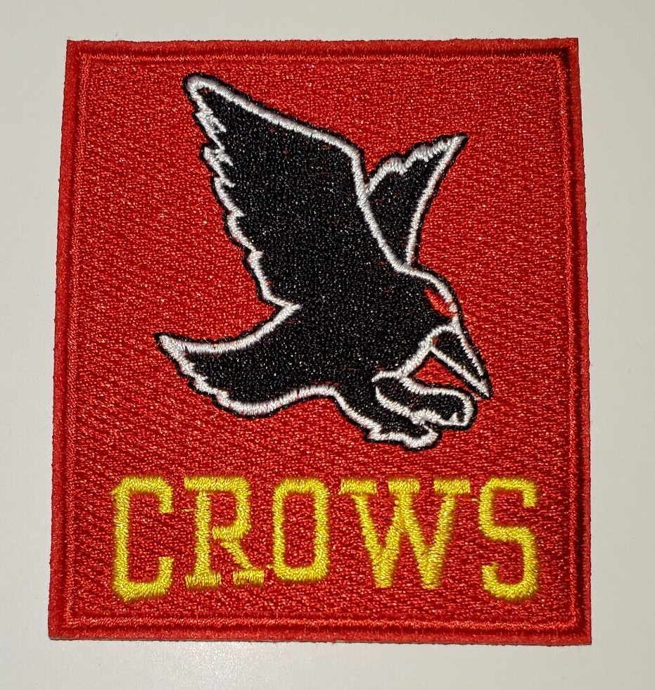 Smallville High Crows Logo 3.5" Embroidered Patch- USA Mailed