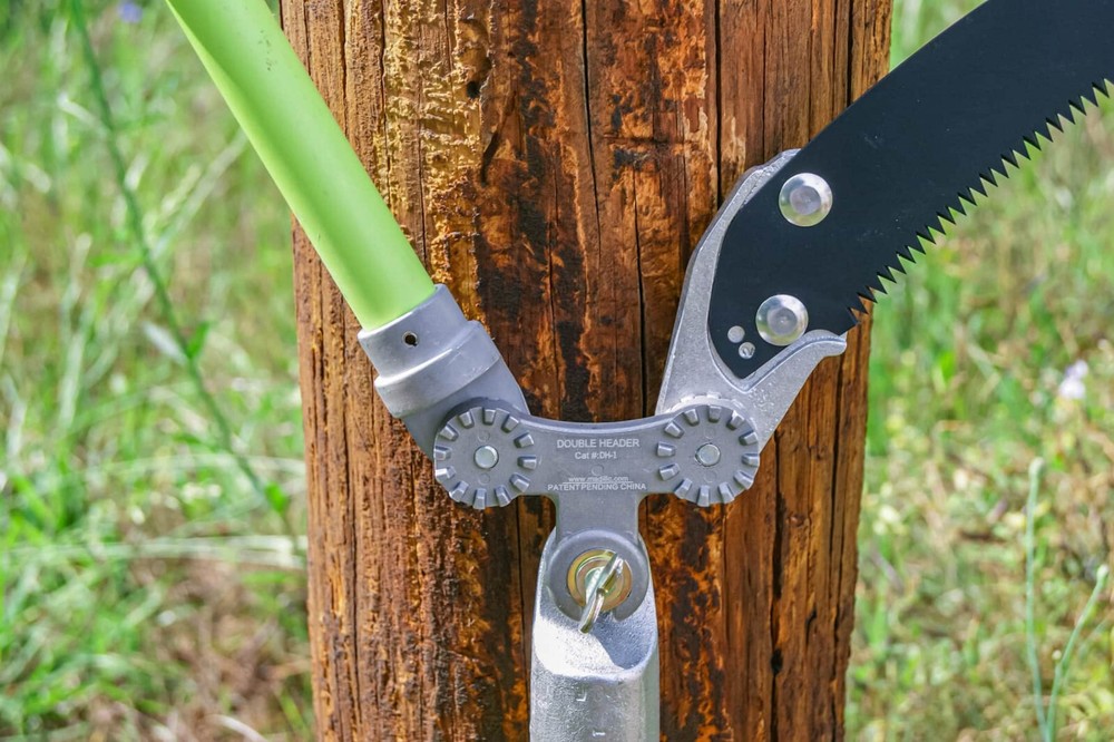 Madi Double Header Aluminum Universal Hot Stick Tool Attachment