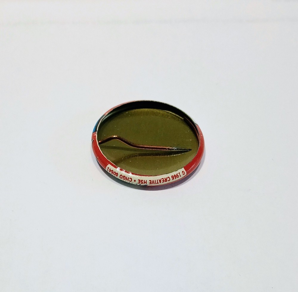 1966 Robin Dick Grayson Batman Red White Blue 1" Pin Creative Silverage Comic