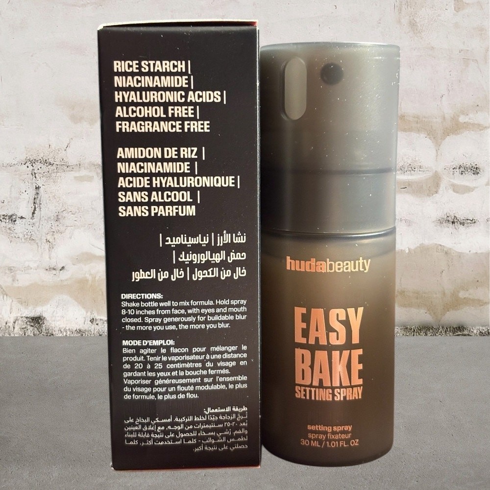 Huda Beauty Easy Bake Setting Spray NIB