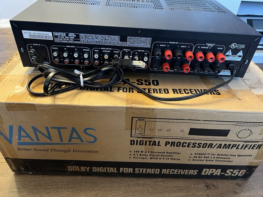 VANTAS Amplifier - DPA-S50 Digital Surround Processor / Amplifier