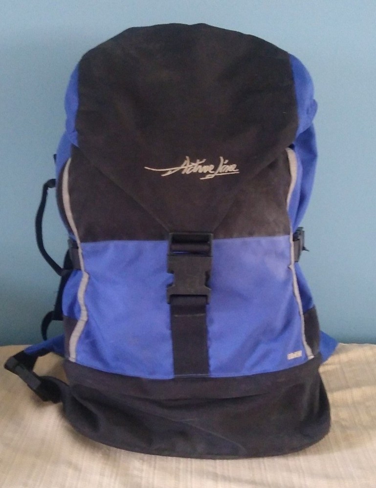 BMW Active Line Drawstring Top Motorcycle Backpack Black And Blue
