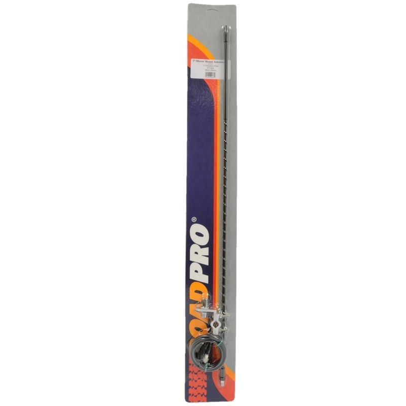 Roadpro 3Ft Cb Antenna Kit W/ 9 Ft Cable Black