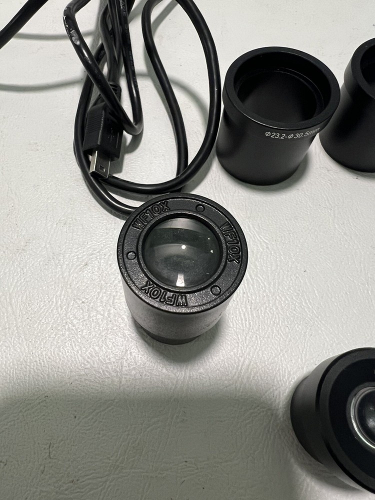 Amscope Microscope Md35 Eyepiece Wf25x Wf10x