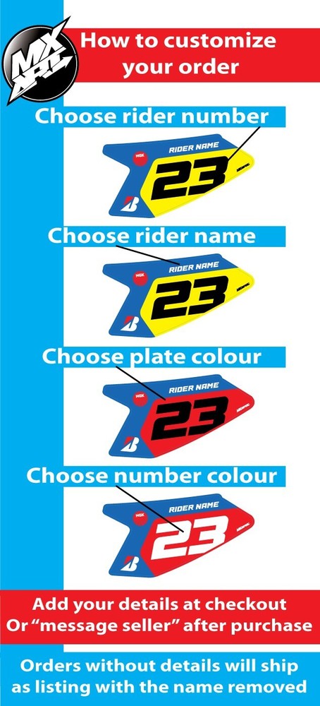 rear guard graphic bullett style