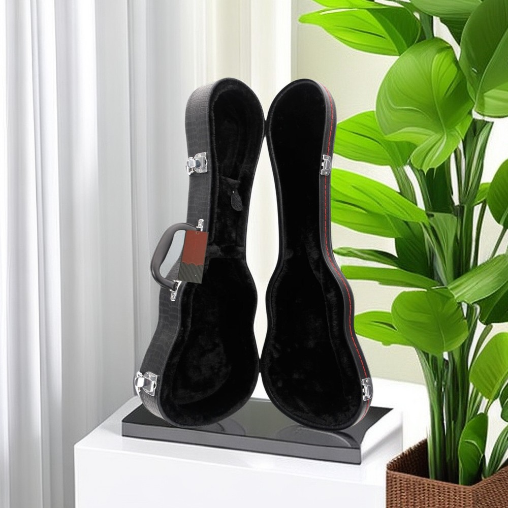 26-Inch Ukulele Hardshell Case - Molded To Body​, ​Python Embossed Texture & PVC