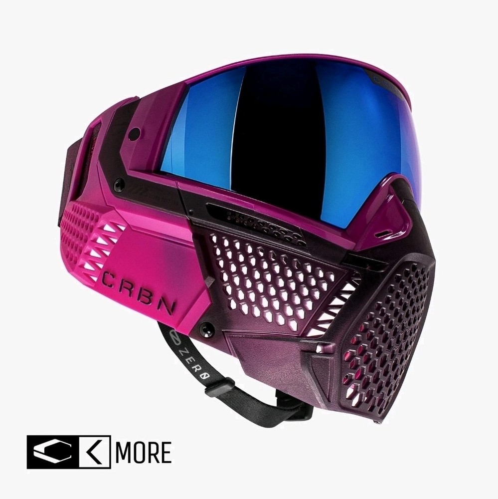 CRBN Paintball Zero Pro Goggle Mask Violet More Coverage