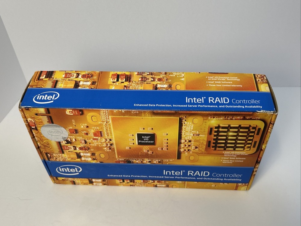 Intel Raid Controller SRCU42E I/O Processor Based On XScale Technology New Open