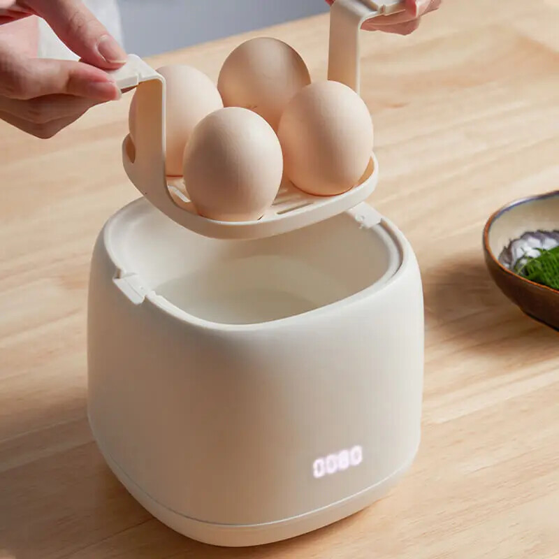 Egg Cooker 2025 New Automatic Power-off Household Small Multifunction