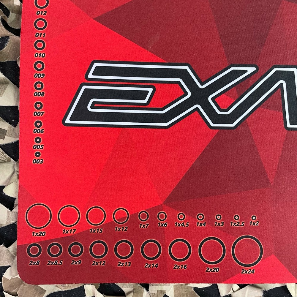 NEW Exalt V2 Paintball Tech Mat - Small - Red