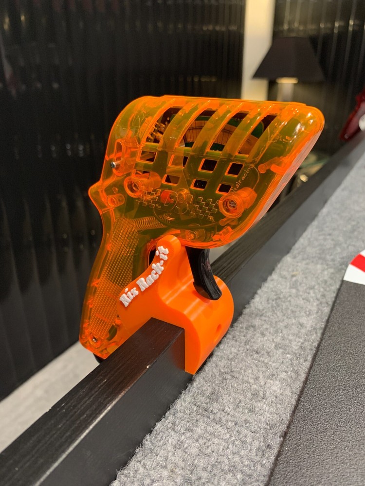 Rix Rack-it Slot car controller holder (Orange U mount)