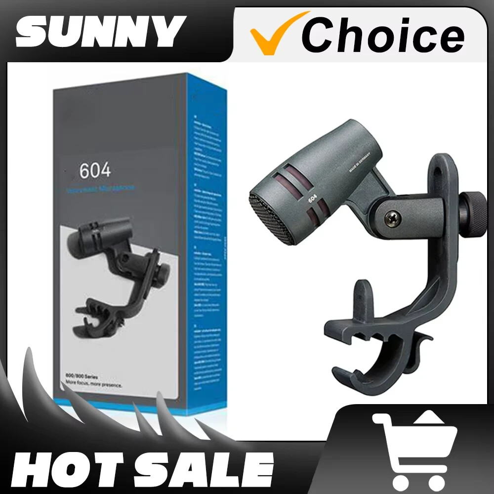 E604 Tom Snare Evolution Series Cardioid Instrument Wired Drum Microphone E 604