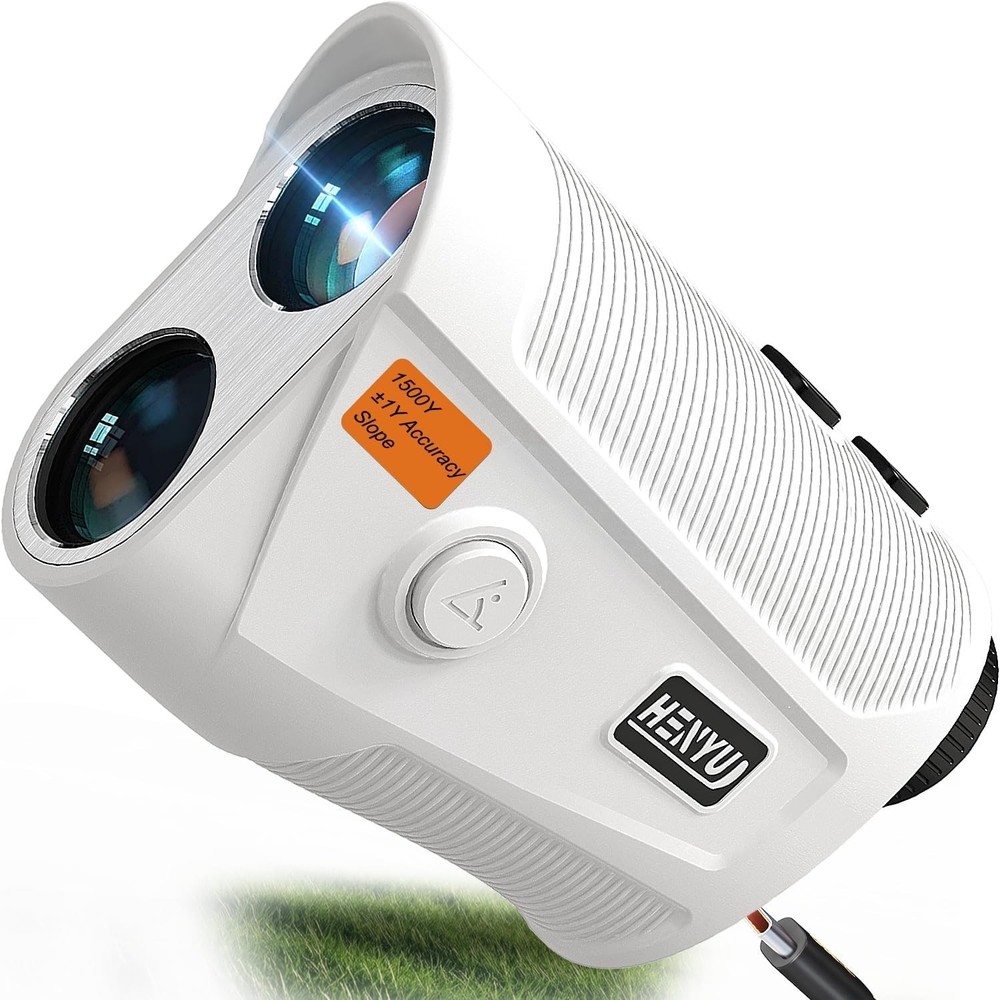 1500 Yards High-Precision Golf Rangefinder - USB-C Rechargeable & Lightweight