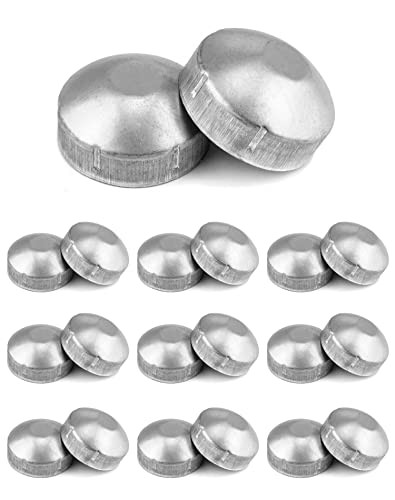 Fence Post Cap Chain Link Round End Cap for Outside Diameter 2-3/8" 20 PACK
