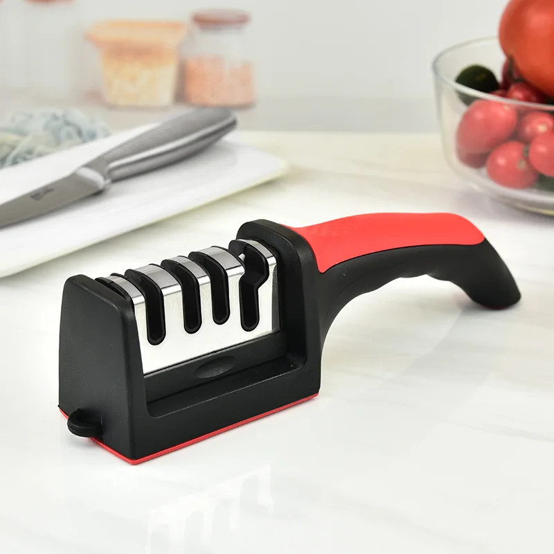 4-Segment Knife Sharpener Multi Functional Handheld Sharpening Tool