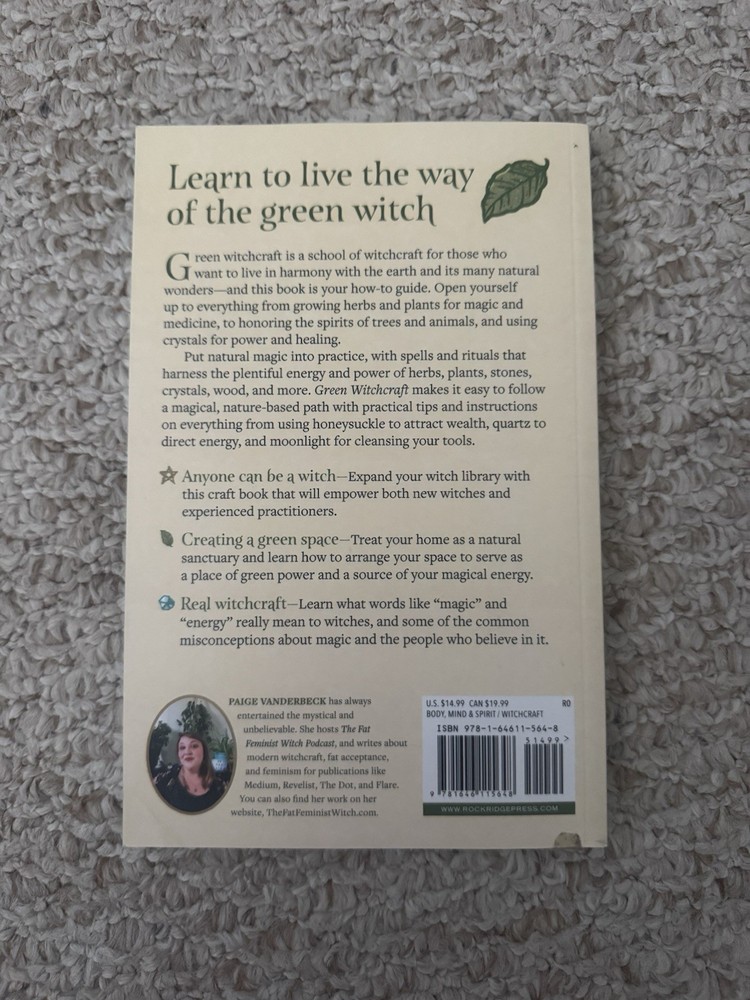 Green Witchcraft Book