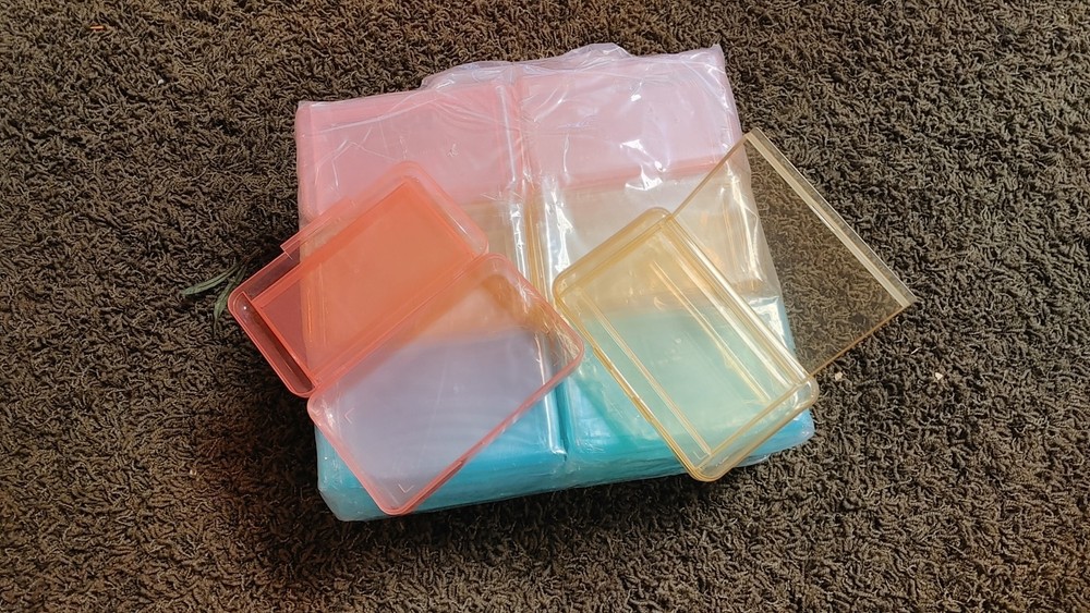 Blulu 25 Pack Double Layer Pencil Boxes Set