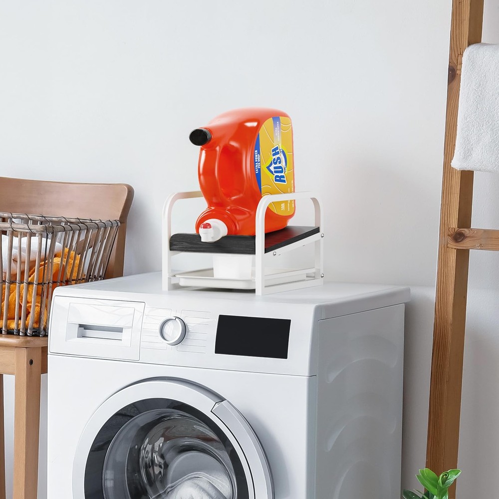 Laundry Detergent Holder Liquid Laundry Detergent Riser and Stand, Liquid Det...