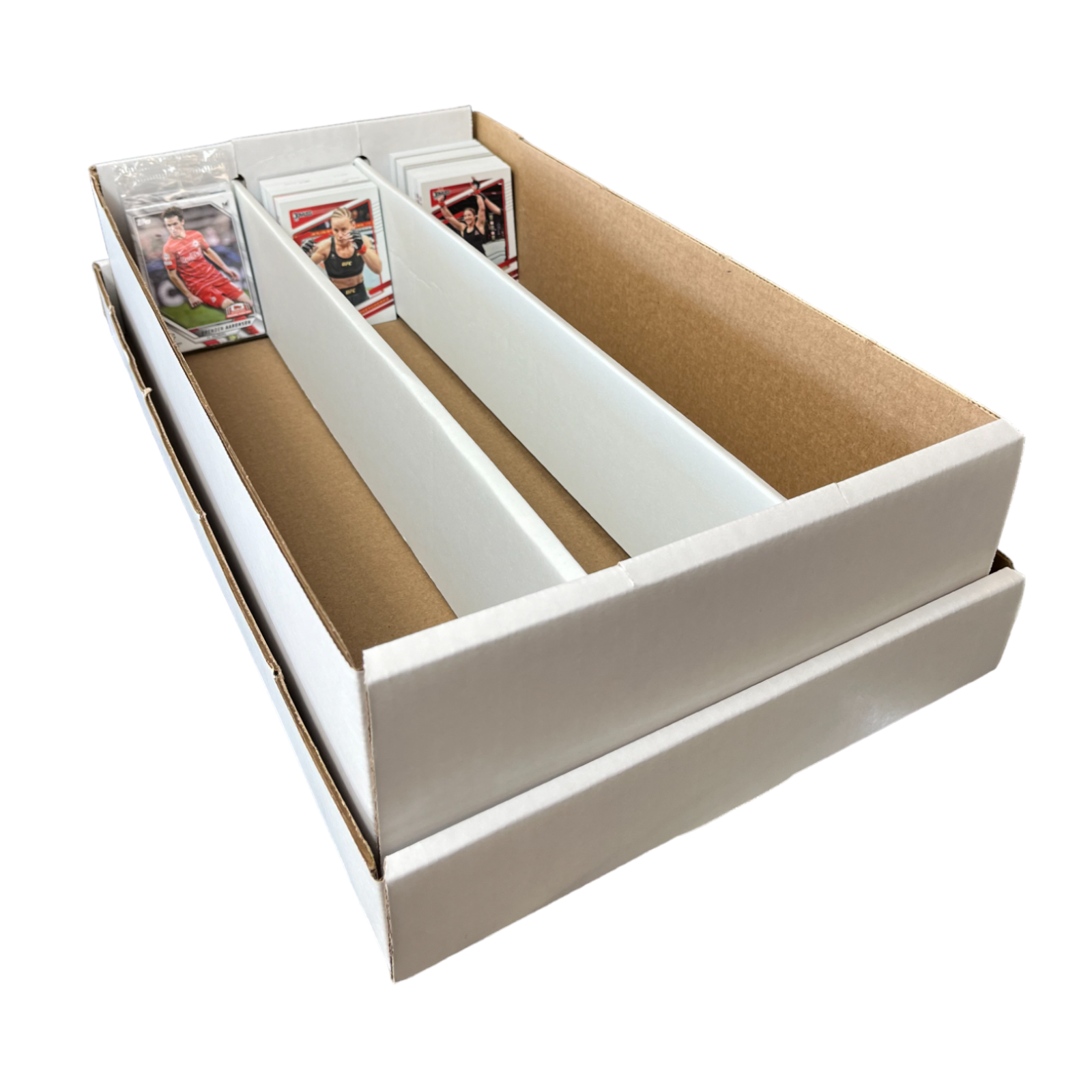 20-Pack • 3000-count • Trading Card Storage Box • Woodhaven Trading Firm