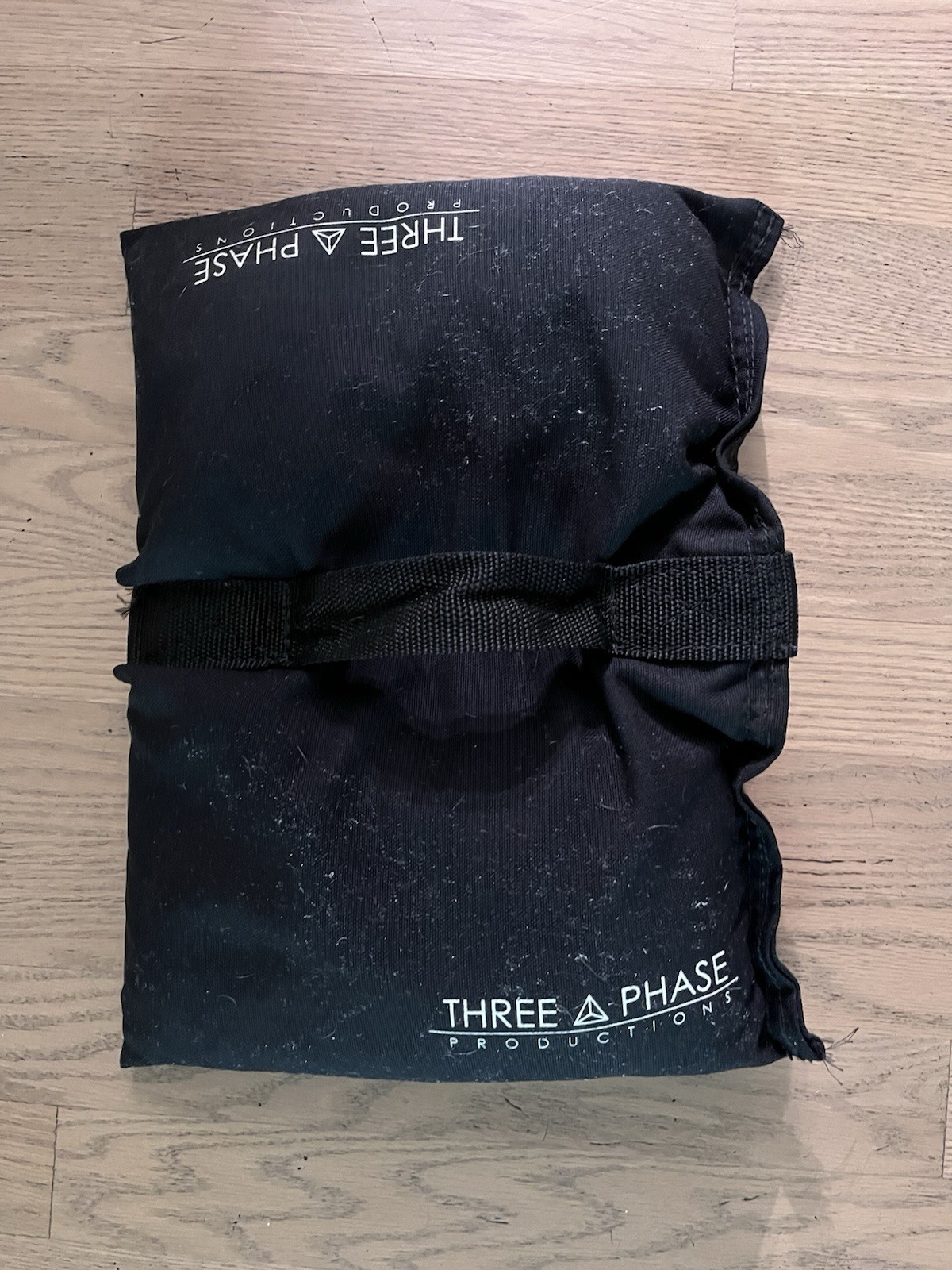 25lb Saddle Shot Bag - Black - Heavy Duty for C-Stands & Lighting Rigging