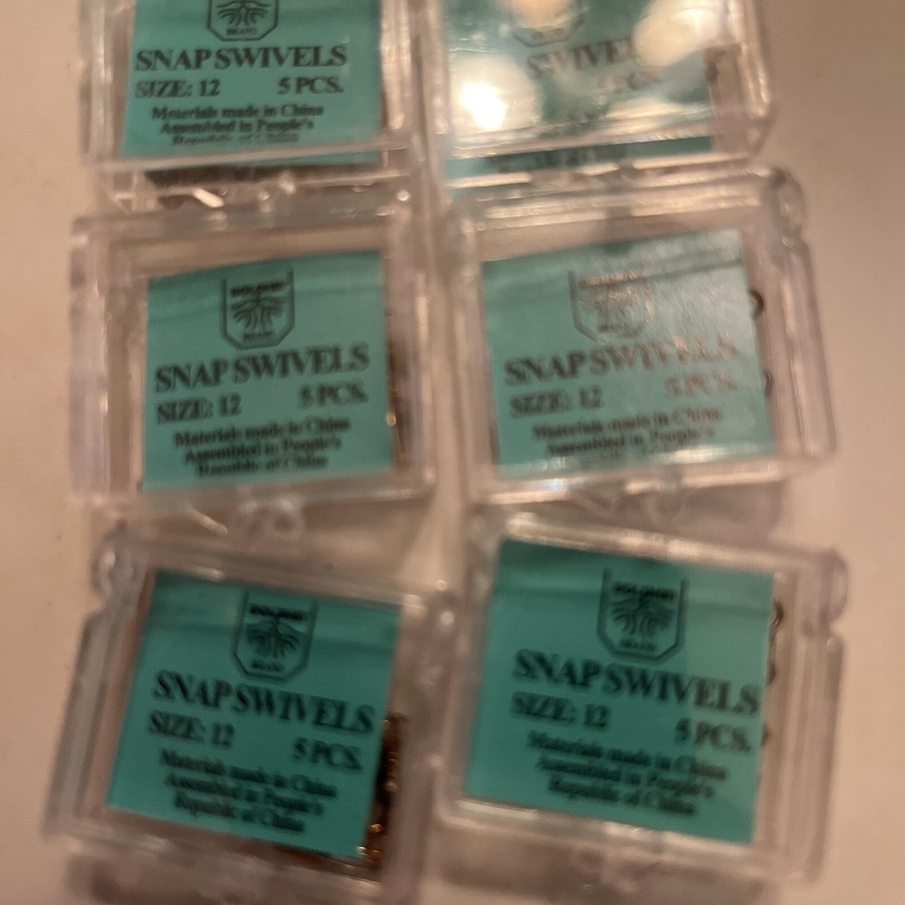 Dolphin Brass Swivel size 12 (6PacksOf 5)