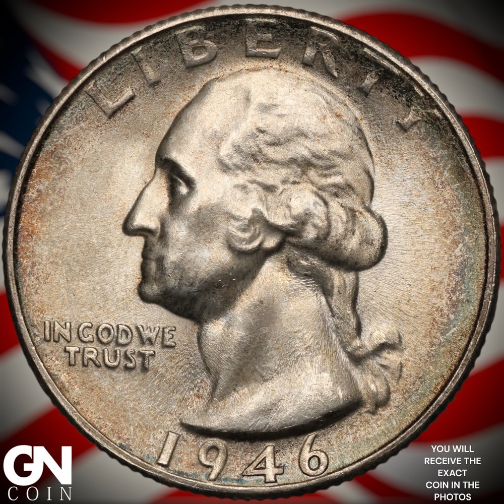 1946 S Washington Quarter A5187