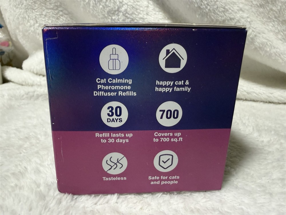 4 PACK CAT CALMING PHEROMONE DIFFUSER REFILLS MULTICAT