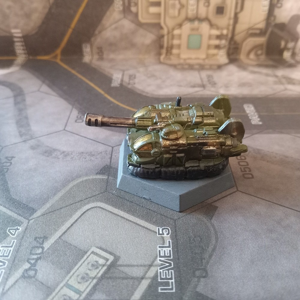 Battletech, Callander Kell, SM5 Field Commander, Custom Painted.