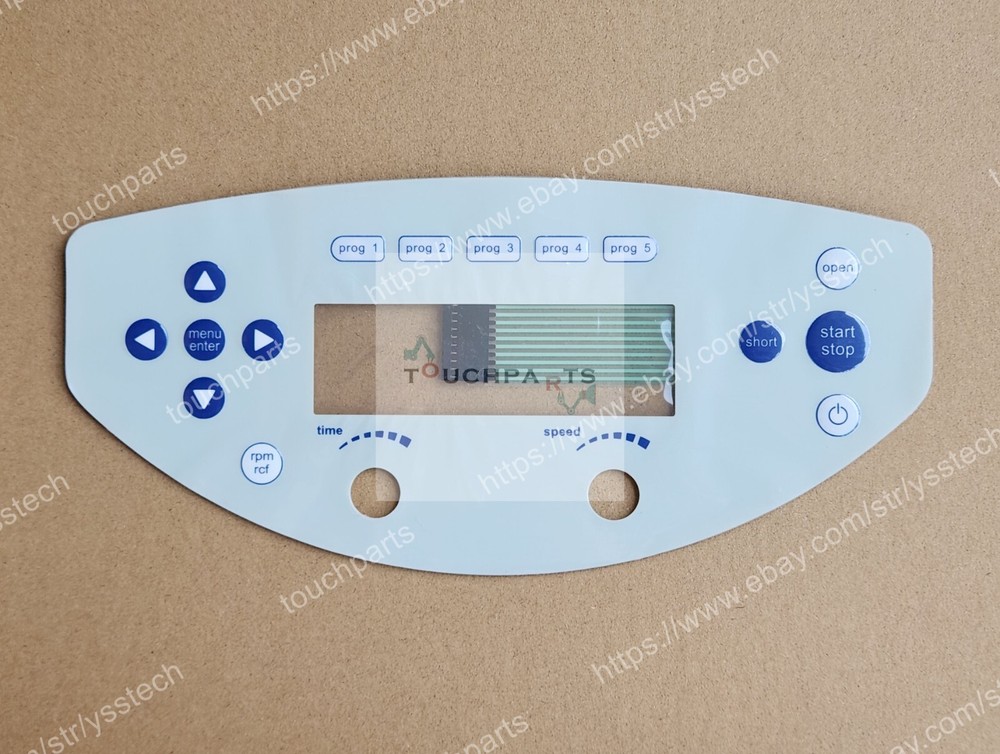 Operating Membrane Overlay for Eppendorf 5430 Benchtop Centrifuge w/ Knobs Dials