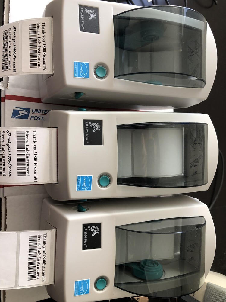 Tested! Zebra LP2824 Plus DT Label Barcode Printer. USB Ethernet PS Ex Cosmetic