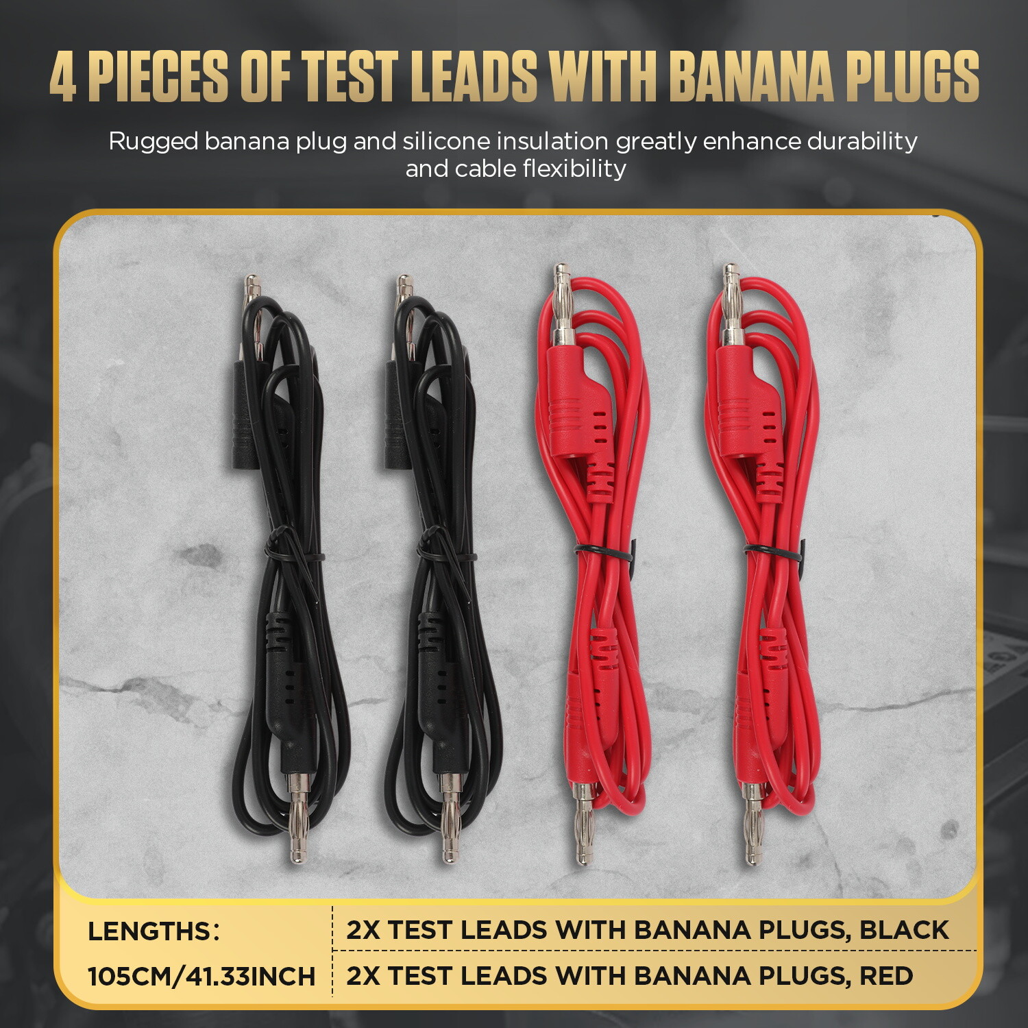 Multimeter Test Leads Kit Automotive Electrical Circuit Test Leads Diagnostic