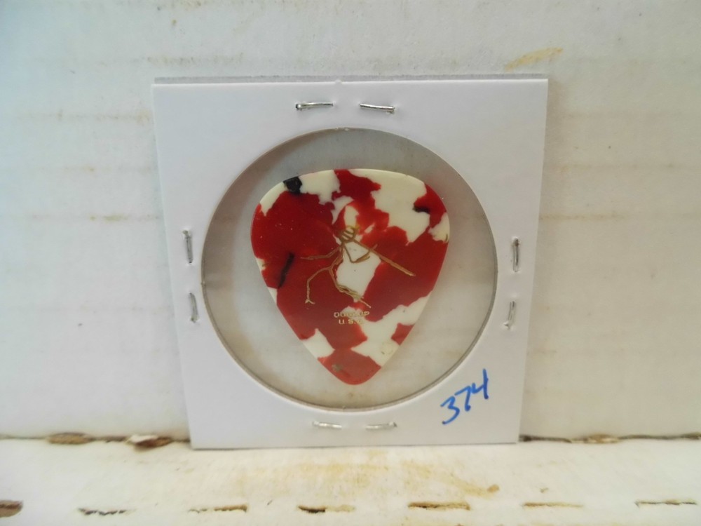 TED NUGENT "TRAMPLE HURDLE TOUR" GUITAR PICK~READ DESCRIPTION #36~19