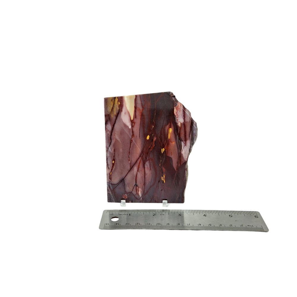 Mookaite Jasper, slab, cabbing rough, lapidary, #R-6942