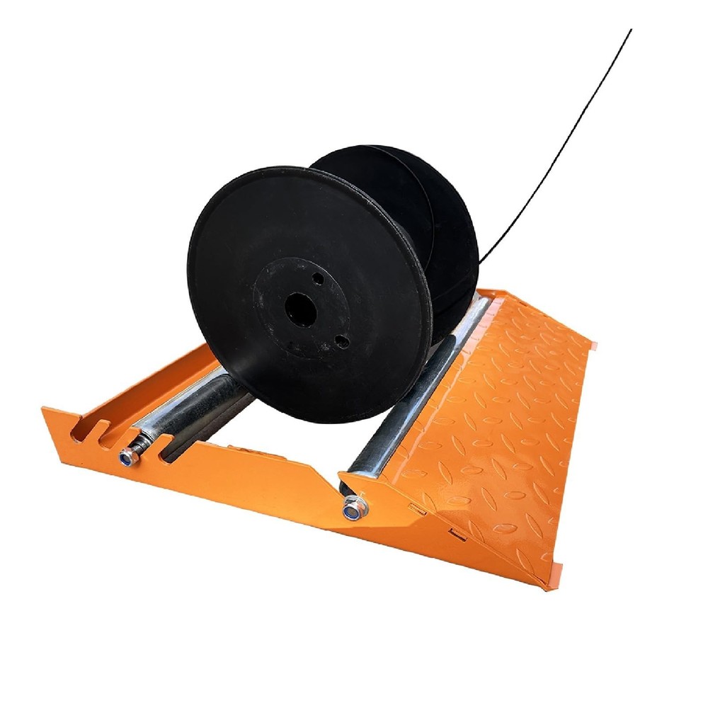 Cable Drum Roller Reel Dispenser Cable Roller Stand for Wire Reel Diameter 30...