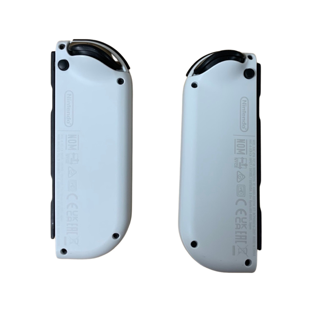 Genuine Nintendo Switch - OLED Switch Joy-Con Pair (L+R) - White - VG