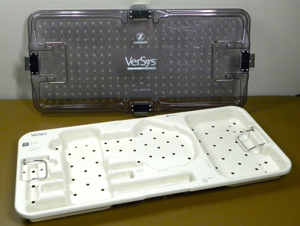 Zimmer VerSys Hip System 7892-99 / 7897-51 Sterilization Case / Tray