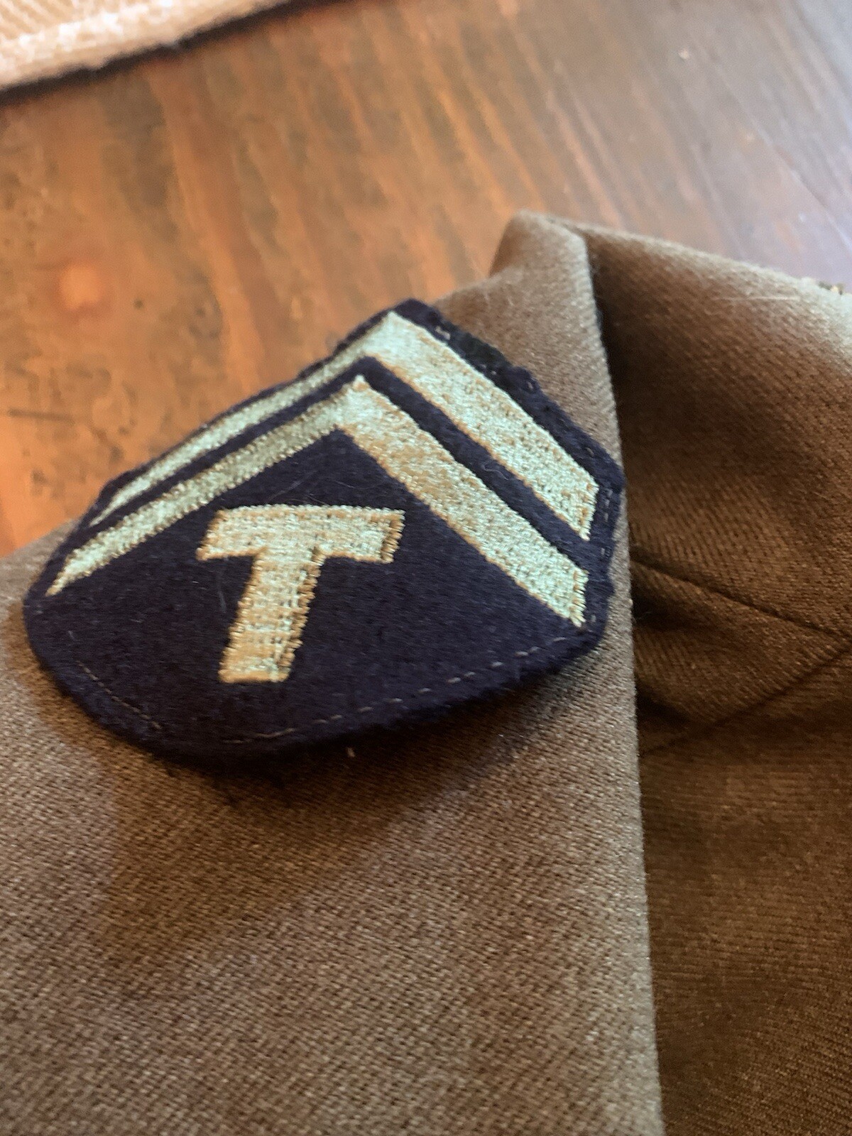 Vintage World War II Army Decorated Wool Jacket