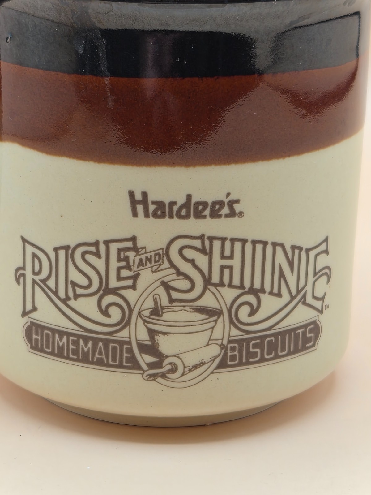 Vintage 1989 Hardee's "Rise and Shine" Coffee Mugs - Set of 6