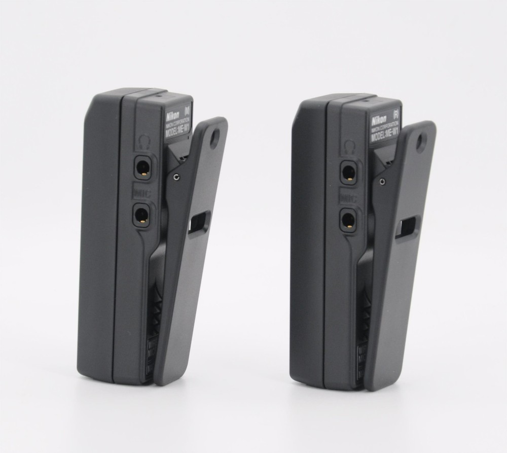 Genuine Nikon Wireless Microphone Set ME-W1