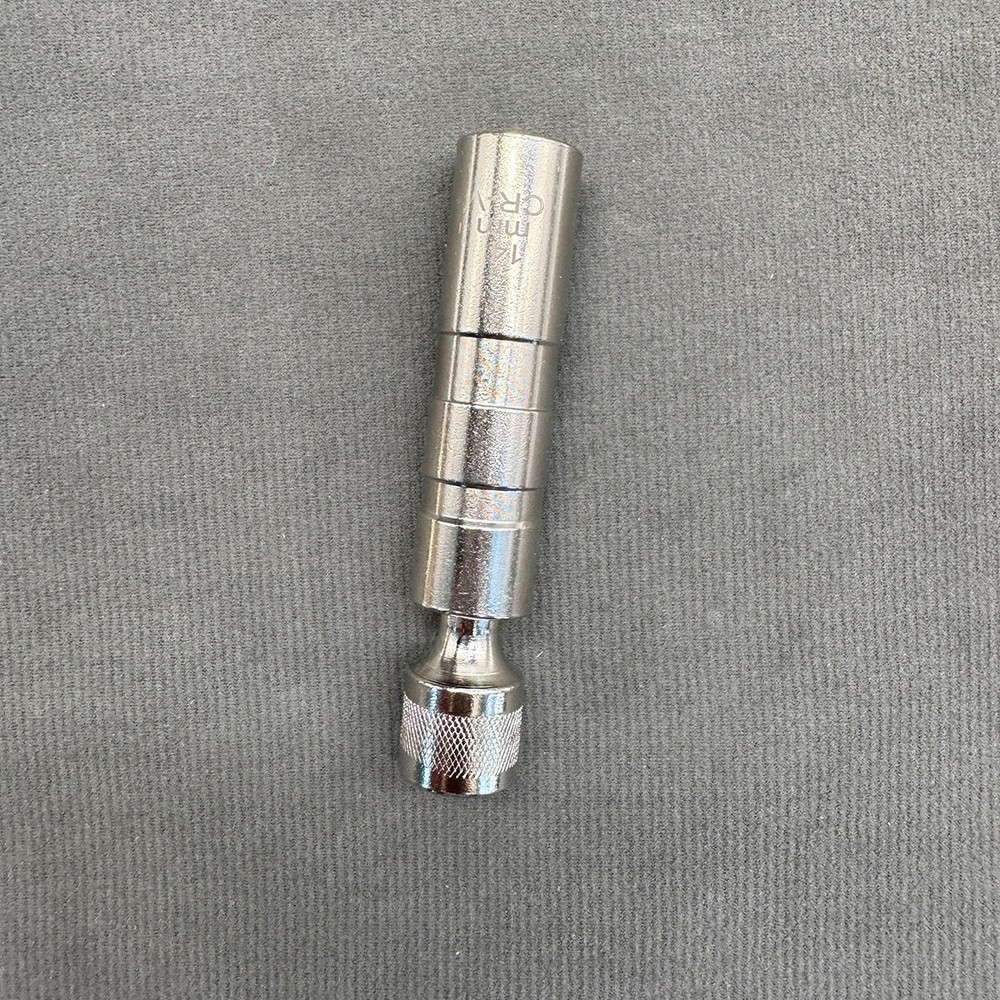 14MM 16MM Thin Wall Magnetic Swivel Spark Plug Socket 12-Point Removal Tool US