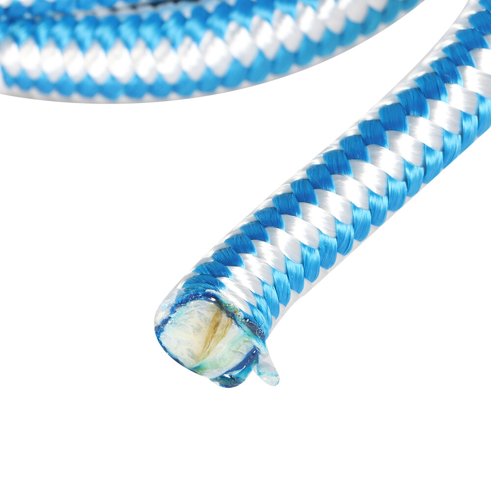 Braided Polyester Arborist Rigging Rope Garden (1/2" x 150') Strong Pulling