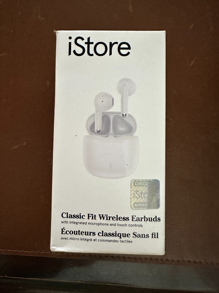 iStore Classic Fit Wireless Earbuds IST-51206 White