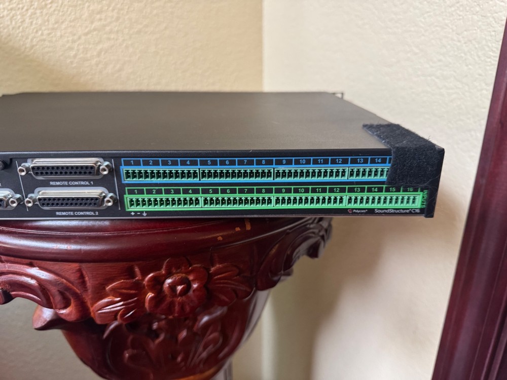 Polycom SoundStructure C16 2201-33160-001 Digital Audio Conferencing Processor