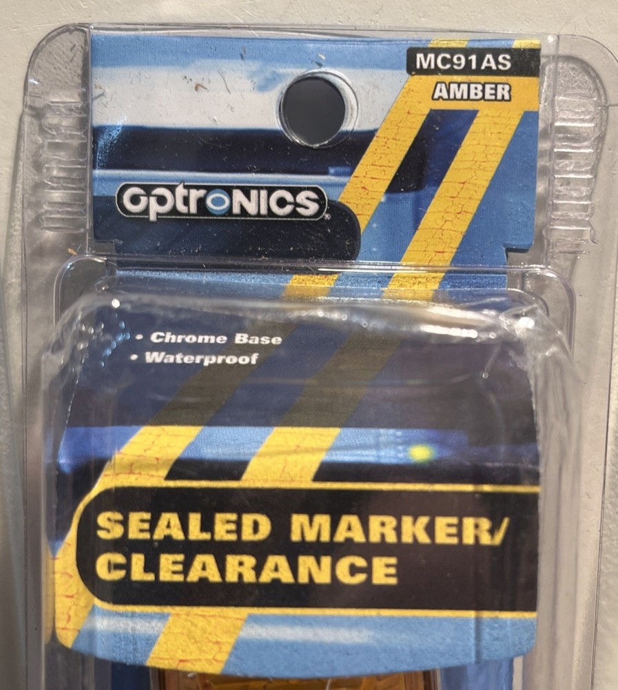 Optronics Yellow Sealed Marker-Clearance Light #MC91AS