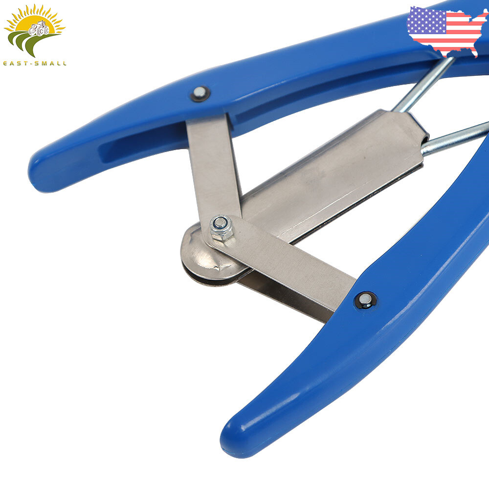 Bander Docking Elastrator Lamb Sheep Castration Applicator With 100 Rubber Ring