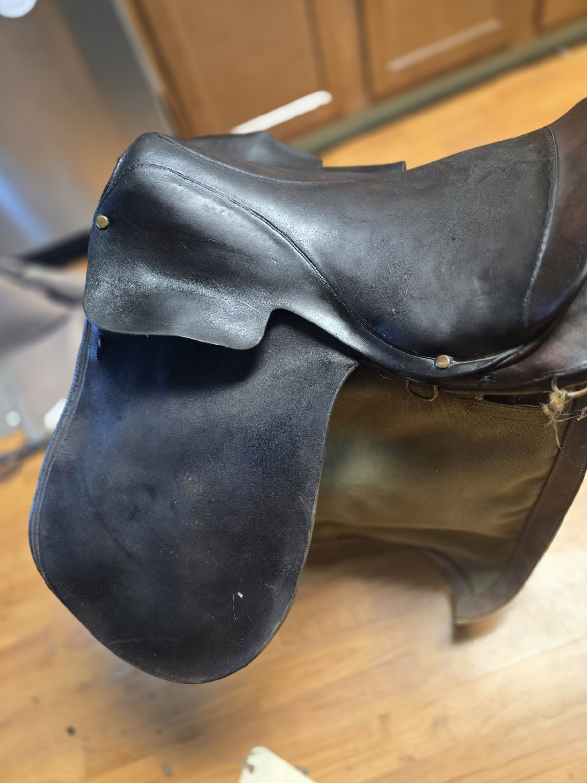 US Cavalry Training Saddle With Straps